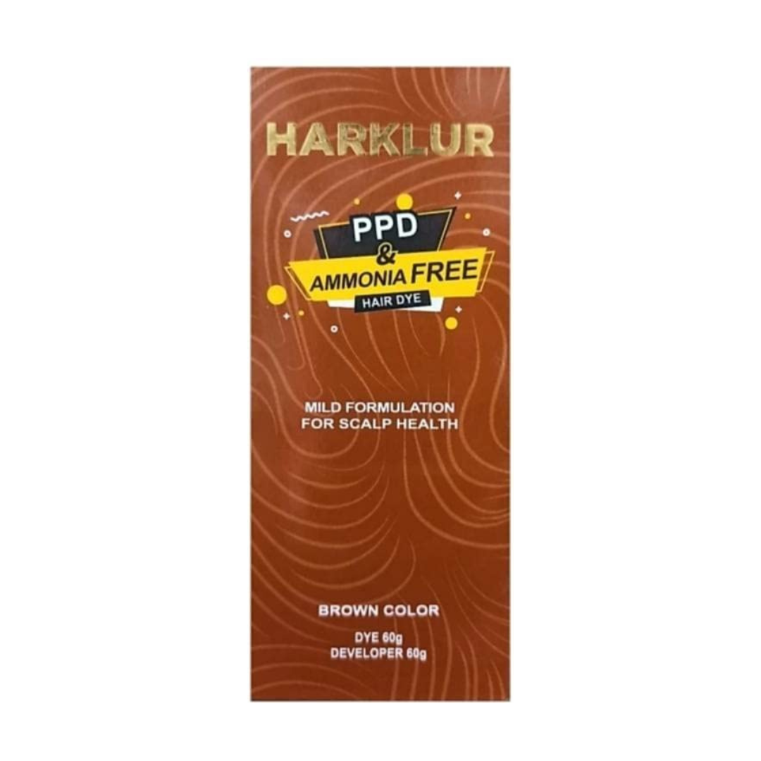 Harklur Hair Color Brown Color, 60gm