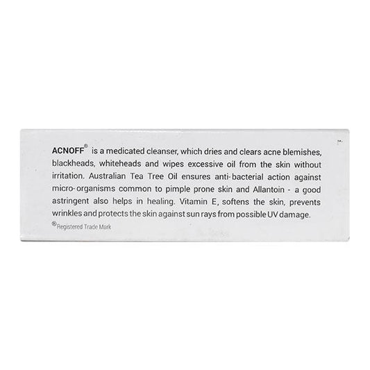 Acnoff Anti Acne Bar 100gm