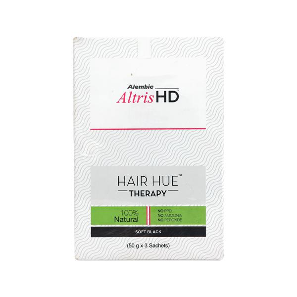 Altris HD Hair Hue Therapy Soft Black (3x50gm) Kit 1's