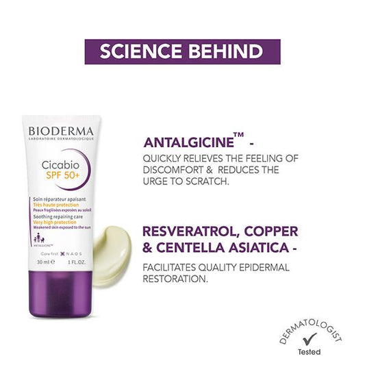 Bioderma Cicabio SPF 50+ Sunscreen Creme