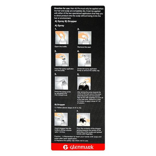 HAIR 4U PRO 5% Topical Solution 60ml