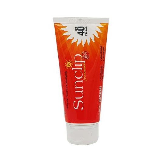 Sunclip sunscreen spf 40 gel 50gm