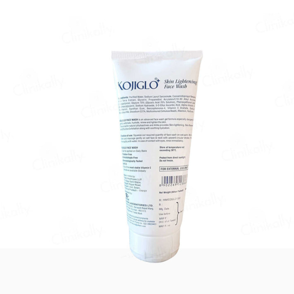 KOJIGLO SKIN LIGHTENING Face Wash 100ml