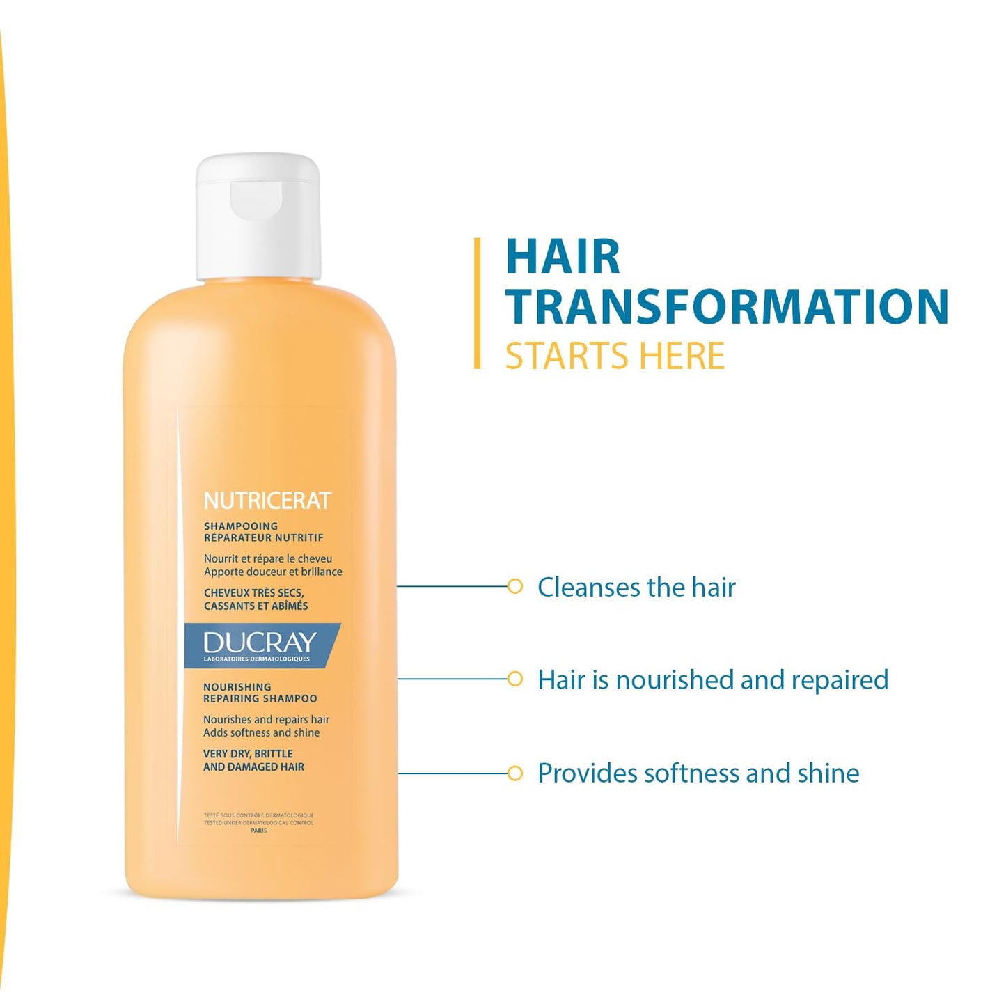 Ducray Nutricerat Intense Nutrition Shampoo 200 ml