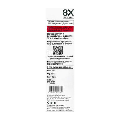 8X Shampoo 120ml