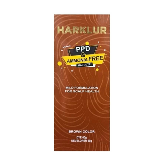 Harklur Hair Color Brown Color, 60gm