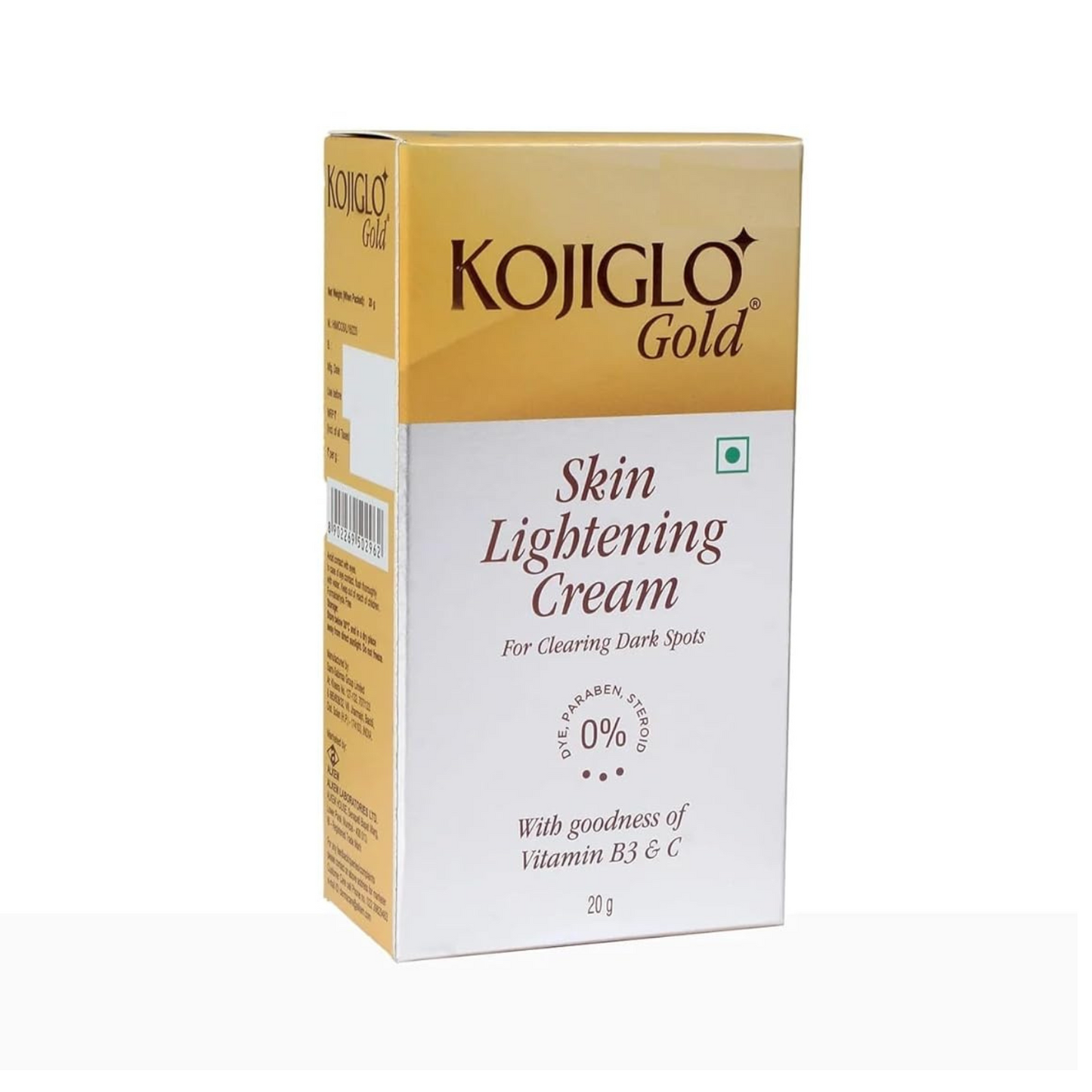 KOJIGLO GOLD SKIN LIGHTENING Cream 20gm