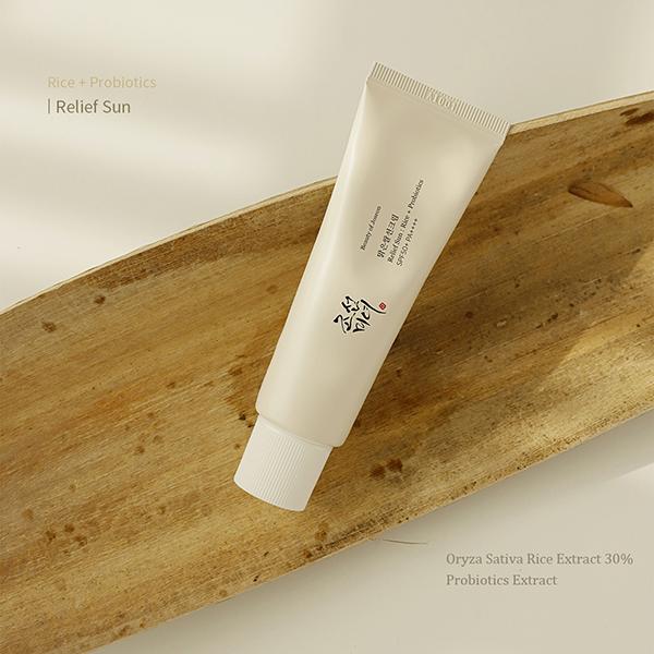 Beauty of Joseon Relief Sun Rice + Probiotics Sunscreen SPF 50+ PA++++