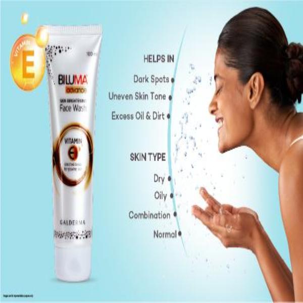BILUMA ADVANCE SKIN BRIGHTENING Face Wash 100ml