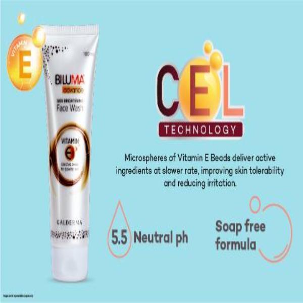 BILUMA ADVANCE SKIN BRIGHTENING Face Wash 100ml