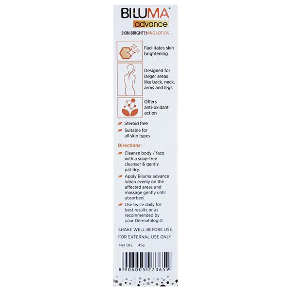 BILUMA ADVANCE SKIN BRIGHTENING Lotion 45gm