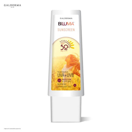 Biluma SPF 50+ PA++++ UVA+UVB Protection Sunscreen 50 ml