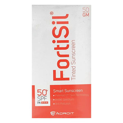 Fortisil Spf 50+ Pa+++ Tinted Sunscreen 50gm