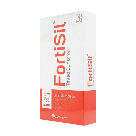 Fortisil Spf 50+ Pa+++ Tinted Sunscreen 50gm