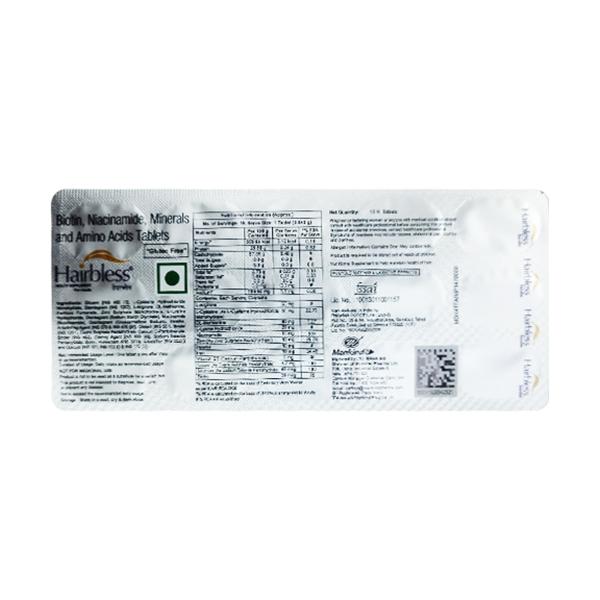 HAIRBLESS Tablet 15's
