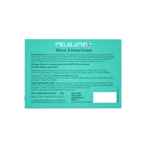 Melalumin Ek Elbow & Knee Cream 50gm