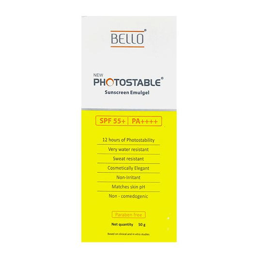 PHOTOSTABLE NEW SPF 55+ PA++++ SUNSCREEN Emulgel 50gm