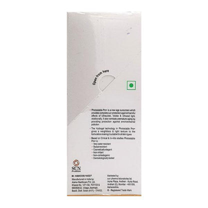 PHOTOSTABLE PRO+ SPF 80+ PA++++ HYDRAGEL Sunscreen 50gm