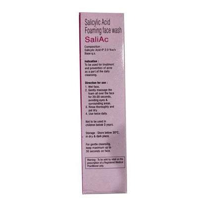 Saliac Face Wash Foam 60ml