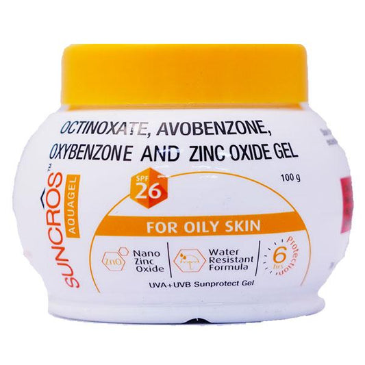 Suncros SPF 26 Aquagel 100gm