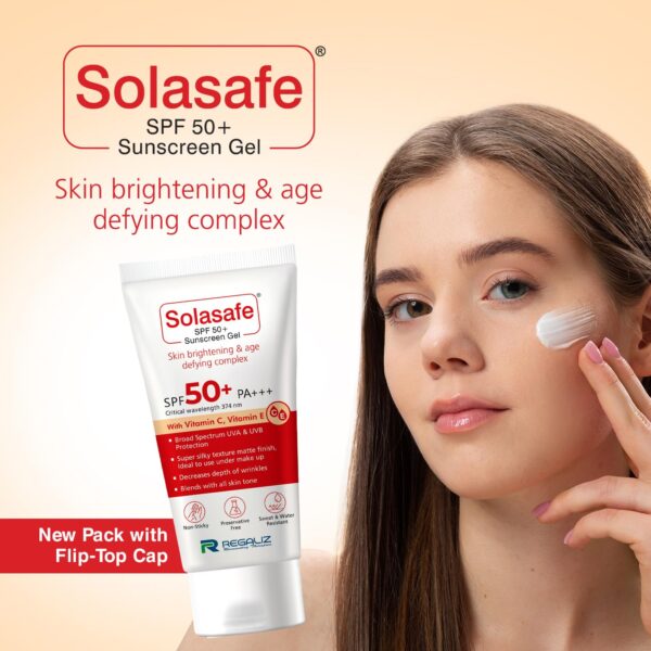 Solasafe Spf 50+ Sunscreen Gel 50gm