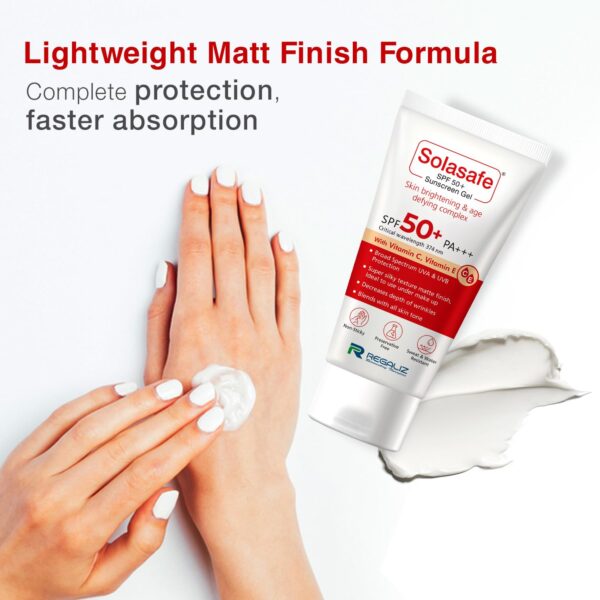 Solasafe Spf 50+ Sunscreen Gel 50gm