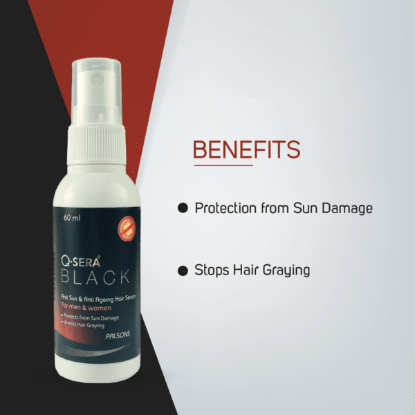 Q Sera Black Hair Serum 60ml
