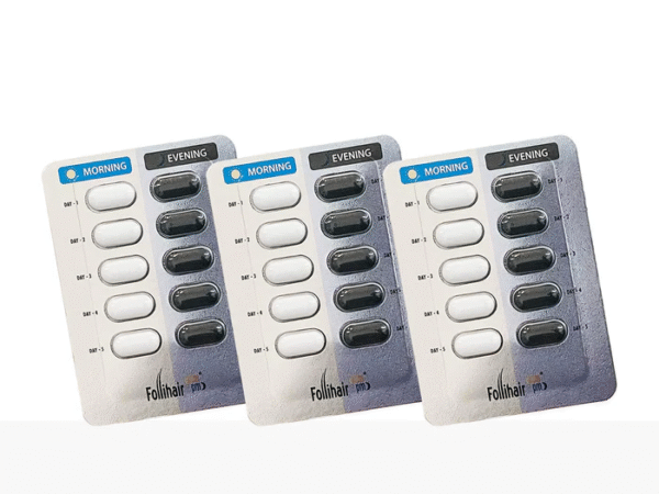 Follihair Nutraceutical Am Pm Tablet 3 x 20 Tablets