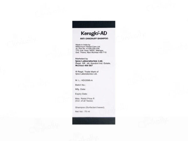 Keraglo-AD Anti-Dandruff Shampoo 75ml