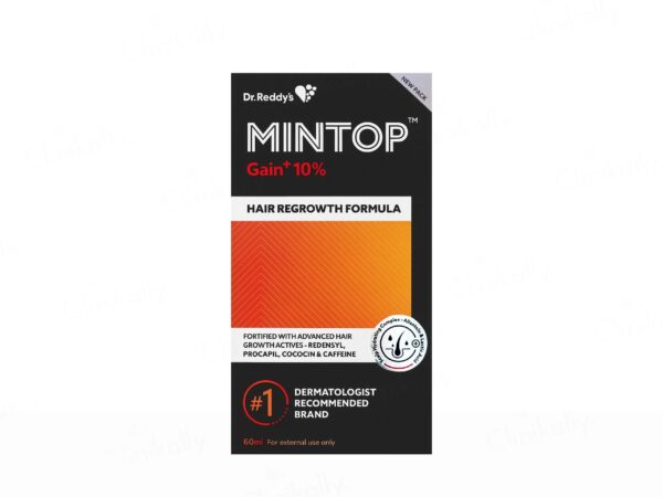 Mintop Gain Plus 10% Topical Solution 60ml
