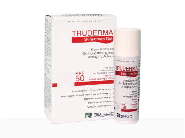 Truderma Silicone Sunscreen Gel SPF 50+ 50Gm